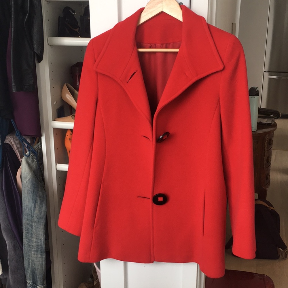 Beautiful red coat